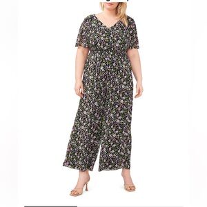 Vince Camuto Floral Jumpsuit